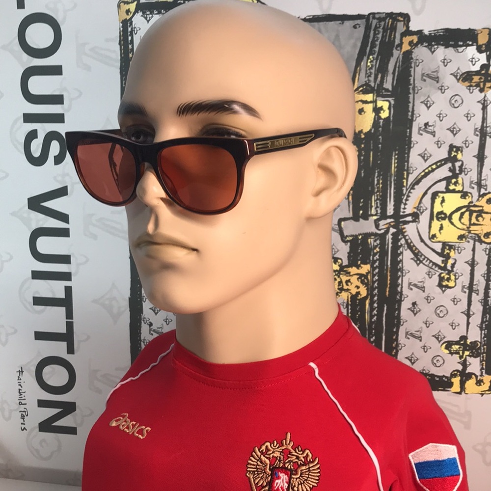 Authentic ✨ Brand New Gucci GG0980S 002 Sunglasses – Tortoise Havana with Orange
